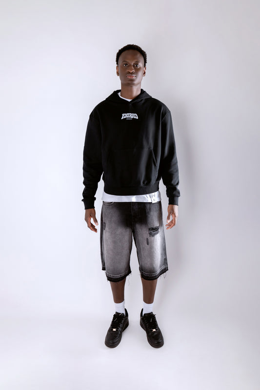 BASICS CROPPED HOODIE