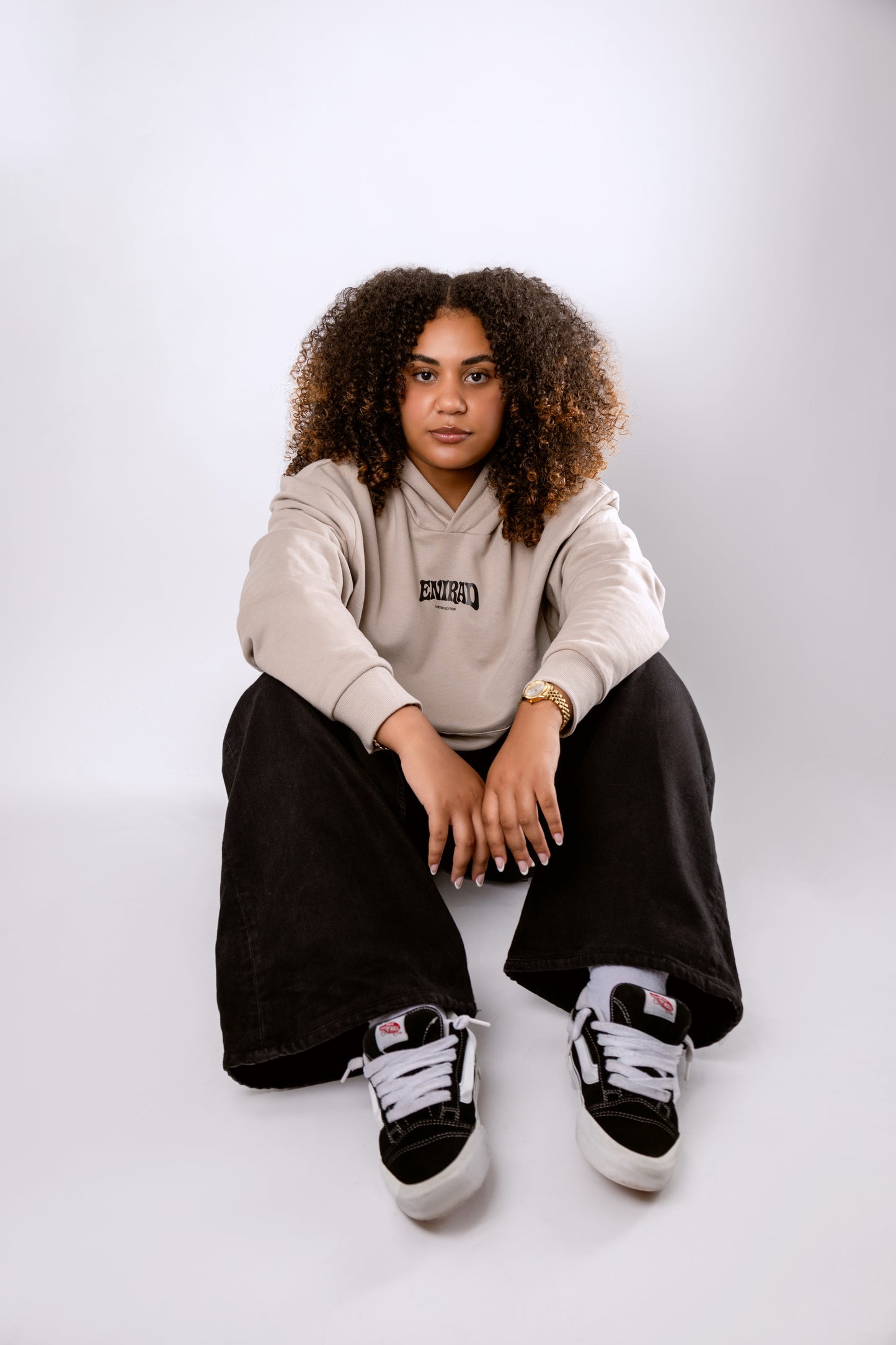 BASICS CROPPED HOODIE