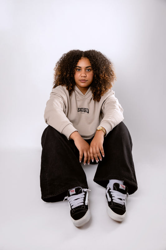 BASICS CROPPED HOODIE